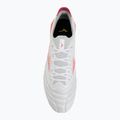 Кросівки футбольні Mizuno Morelia Neo IV Beta Elite FG white/pink tetra/fuchsia purple 5