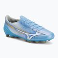 Кросівки футбольні Mizuno Alfa III Elite FG celeste/white