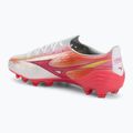 Кросівки футбольні Mizuno Alfa III Elite FG white/fuchsia purple 3