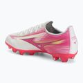 Кросівки футбольні дитячі Mizuno Alfa III Select Jr FG white/fuchsia purple 3
