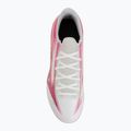 Кросівки футбольні дитячі Mizuno Alfa III Select Jr FG white/fuchsia purple 5