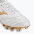 Кросівки футбольні Mizuno Morelia Neo IV Beta Elite Mix white/mp gold/cool gray 3c 7