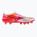 Кросівки футбольні Mizuno Alpha III Japan Mix white/fuchsia purple 2