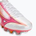 Кросівки футбольні Mizuno Alpha III Japan Mix white/fuchsia purple 7