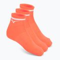 Шкарпетки Mizuno Training Mid With Line Lava Orange
