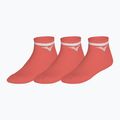 Шкарпетки Mizuno Training Mid With Line Lava Orange 5