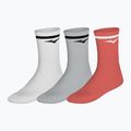 Шкарпетки Mizuno Training With Line white/cloudspace/lava orange 8