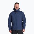 Куртка дощовик чоловіча Rab Downpour Eco блакитна QWG-82-DIK