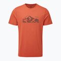 Футболка чоловіча Rab Mantle Mountain Tee red clay 5