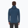 Кофта трекінгова чоловіча Rab Superflux Hoody tempest blue 2