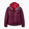 Пуховик жіночий Rab Microlight Alpine Hoody mulberry