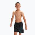 Шорти для плавання чоловічі Speedo Hyper Boom Logo 15" Watershort чорні 8-00318815199 2