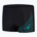 Плавки чоловічі Speedo Medley Logo Aquashort чорно-блакитні 8-1135406870 4