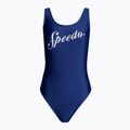 Плавальний костюм Speedo Logo Deep U-Back синій 8-00307614518