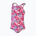 Купальник суцільний дитячий Speedo Learn To Swim Printed Frill Thinstrap cherry pink/sweet taro/hellium