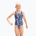 Купальник суцільний дитячий  Speedo Digital Allover Leaderback блакитно-чорний 8-1237714743 3