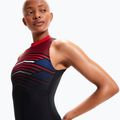Купальник суцільний жіночий Speedo Digital Placement Hydrasuit чорно-червоний 8-1244515213 8