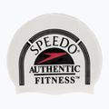 Шапочка для плавання Speedo Printed Silicone біла 8-0838514630