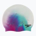 Шапочка для плавання Speedo Digital Printed біло-фіолетова 8-1352414649