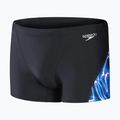 Чоловічі плавки-боксери Speedo Allover Digi V-Cut чорні/сині 5