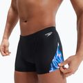 Чоловічі плавки-боксери Speedo Allover Digi V-Cut чорні/сині 10