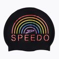 Шапочка для плавання Speedo з принтом із силіконової райдуги