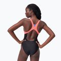 Купальник суцільний жіночий Speedo Zip Colorblock anthracite 2