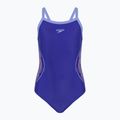 Купальник суцільний дитячий Speedo Platisol Placement Thinstrap Muscleback true cobalt/curious blue