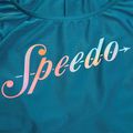 Купальник суцільний жіночий Speedo Logo Deep U-Back peacock/pumpkin spice/marine blue 4