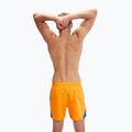 Шорти для плавання чоловічі Speedo Hyperboom Splice 16" mandarin peel/picton blue/true cobalt 6