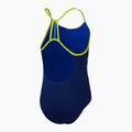 Купальник суцільний дитячий Speedo Placement Lane Line Back cerulean blue/flare pink/bitter lime/bolt 3
