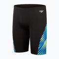 Плавки чоловічі Speedo Allover Digital V-Cut black/true cobalt