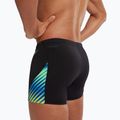 Плавки чоловічі Speedo Allover Digital V-Cut Aquashort black/true cobalt 7