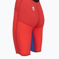 Купальник суцільний жіночий Speedo Fastskin LZR Pure Valor 2.0 Openback Kneeskin flame red/cobalt pop 4