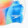 Шапочка для плавання Speedo Digital Printed white/punch blue/nectarine 3