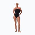 Купальник суцільний Speedo Placement Laneback black/siren red/plum dandy 7