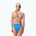 Злитий купальник Speedo Solid Vback servres синій 8