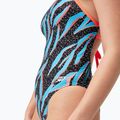Злитий купальник Speedo Allover Digital Lattice Tie-Back чорний / синій / синьо-червоний 6