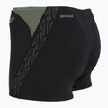 Чоловічі плавальні боксери Speedo HyperBoom Splice Aquashort чорні/кантрі-зелені 3