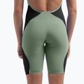 Купальник стартовий жіночий Speedo Fastskin LZR Pure Intent 2.0 Openback Kneeskin country green/black/tridescent 13