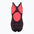 Купальник суцільний Speedo HyperBoom Allover Medalist black/plum dandy/siren red 2