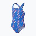 Купальник суцільний дитячий Speedo HyperBoom Allover Medalist siren red/true cobalt/picton blue