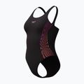 Купальник суцільний жіночий Speedo Placement Muscleback neon violet 3