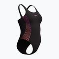 Жіночий суцільний купальник Speedo Placement Muscleback neon violet 4