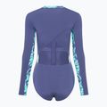 Купальник суцільний жіночий Speedo Long Sleeve Panel hapuna blue 2