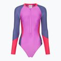 Купальник суцільний жіночий Speedo Colour Block neon violet