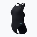 Купальник суцільний жіночий Speedo Racer Zip with Built in Swim Bra anthracite anthracite 3