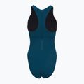 Купальник суцільний жіночий Speedo Racer Zip with Built in Swim Bra dark teal 2