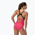 Купальник суцільний жіночий Speedo Flex Band with Swim Bra raspbery fill/vermilion/punch 3
