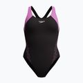 Купальник суцільний жіночий Speedo HyperBoom Splice Racerback neon violet